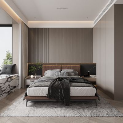 现代卧室