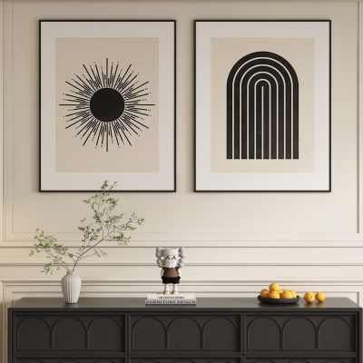 现代简约抽象装饰画挂画