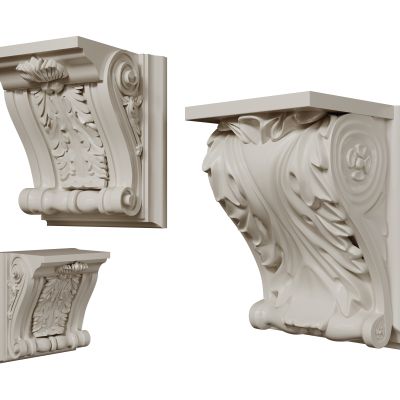 法式雕花柱头 罗马柱柱头 石膏柱头