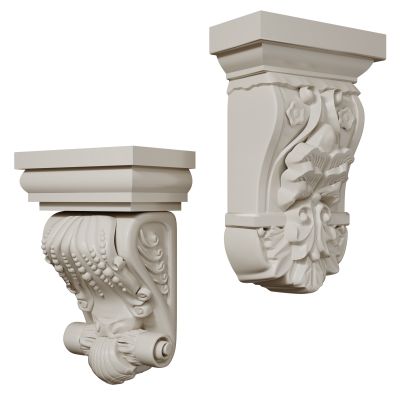 法式雕花柱头 罗马柱柱头 石膏柱头
