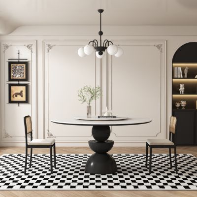 法式中古餐厅 餐桌椅