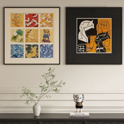 现代法式装饰画挂画