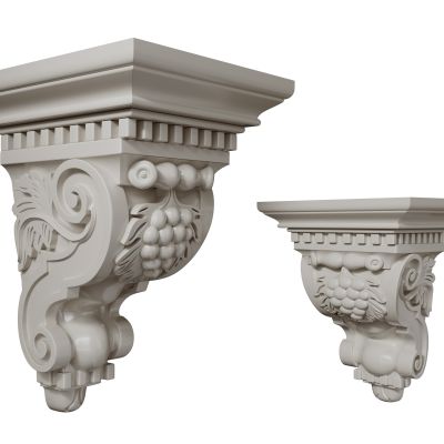 法式雕花柱头 罗马柱柱头 石膏柱头