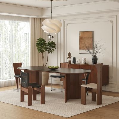 法式中古风餐桌椅 法式餐厅