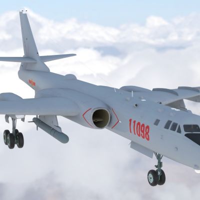 H6K轰6K型轰炸机中国空军中远程轰炸机