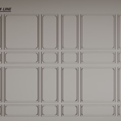 法式线条 法式石膏线 法式石膏线背景墙