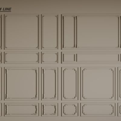 法式线条 法式石膏线 法式石膏线背景墙