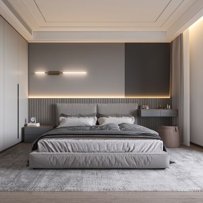 现代卧室