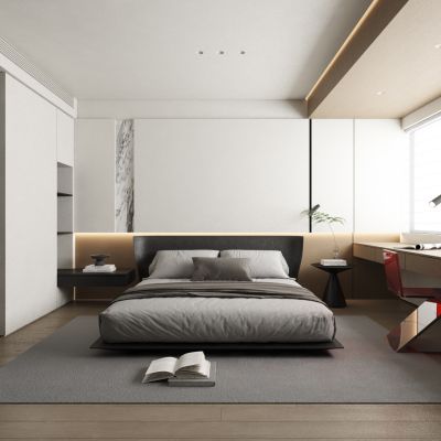 现代风格卧室