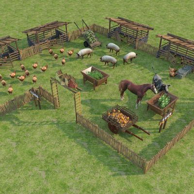 现代新中式乡村生态农场