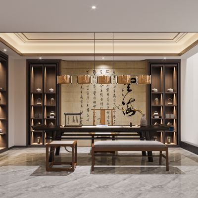 新中式书房
