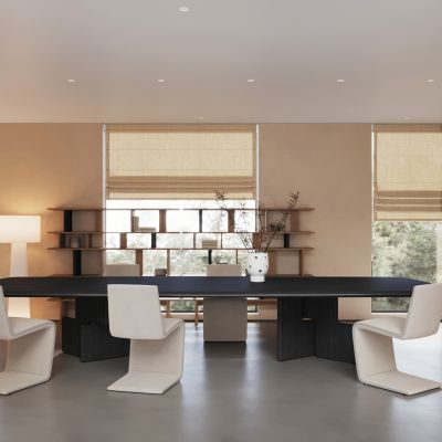 侘寂风会议室 办公室