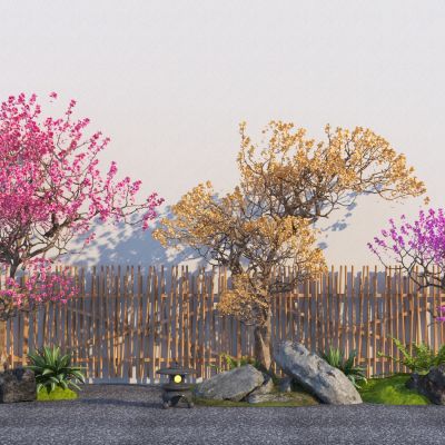 现代腊梅造型树