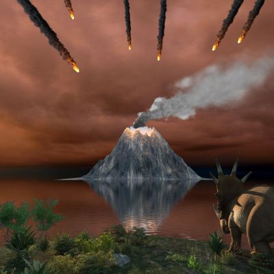 现代侏罗纪火山