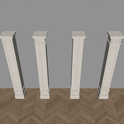 中式柱子包柱立柱