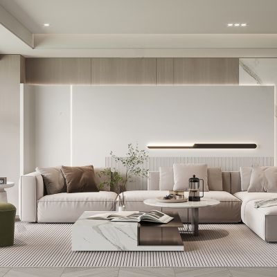 现代简约客餐厅诧寂风客厅94