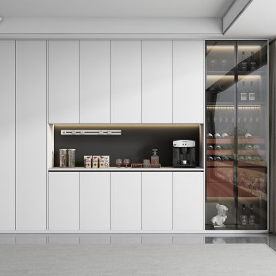 现代酒柜