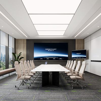 科技会议室3D模型