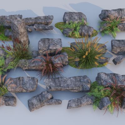 现代庭院景石 景观石头
