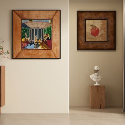 复古中古风装饰画挂画