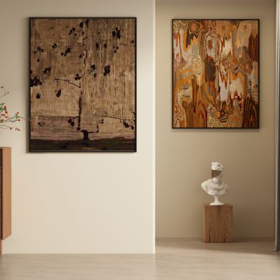 复古中古风装饰画挂画