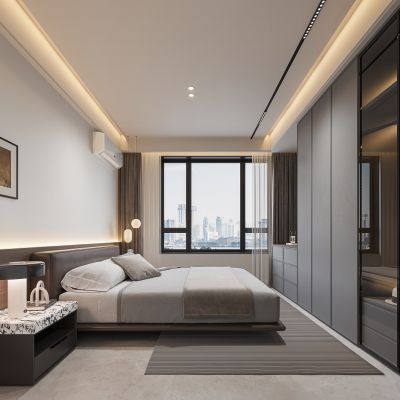 现代卧室
