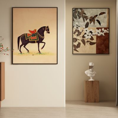 中古风装饰画挂画