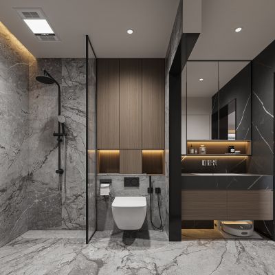 现代卫生间