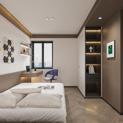现代榻榻米卧室