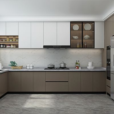 现代橱柜 现代厨房