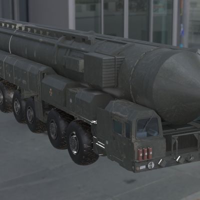 白杨洲际导弹运载发射车