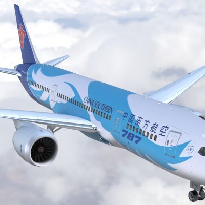 中国南方航空787客机飞机低配版