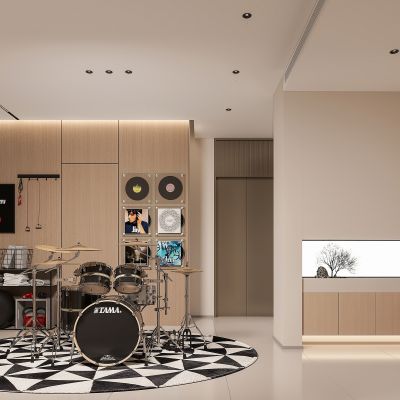 现代休闲娱乐室