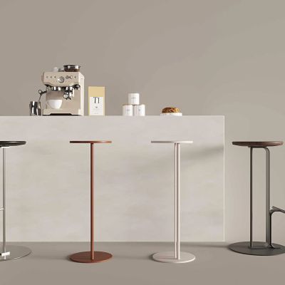 意式吧台高脚凳 咖啡机吧凳吧台椅