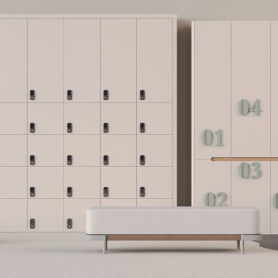 实木鞋柜储物柜 软包换鞋凳长凳 电子智能鞋柜