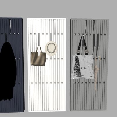 钢琴键挂衣钩挂钩 衣帽架衣服包包