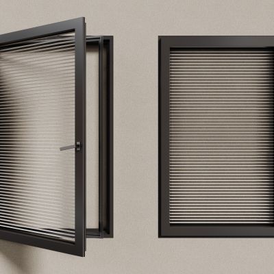 现代窗户  铝合金窗户 平开窗 落地窗