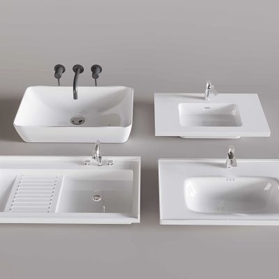 洗手台洗手盆台盆 洗脸池水龙头 台上盆台下盆组合