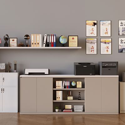 铁皮文件柜档案柜 打印机复印机 文件盒档案盒