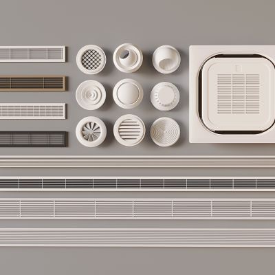中央空调出风口 极窄空调出风口 百叶排风口
