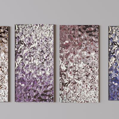 现代不锈钢护墙板 水波纹方形面板 天花吊顶墙饰