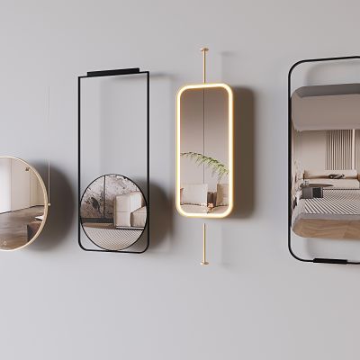 悬挂镜子 装饰镜 艺术镜 异形镜 化妆镜
