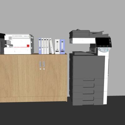 实木文件柜档案柜 打印机复印机 文件盒档案盒