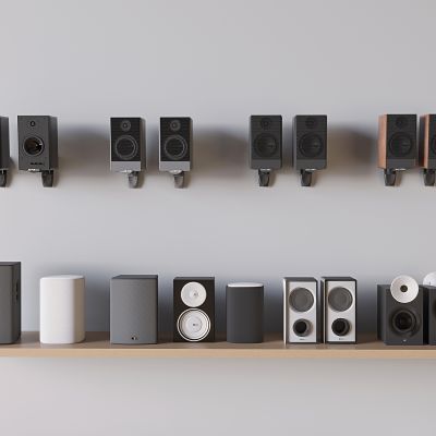 落地音响低音炮 挂墙音响影音设备 壁挂音响