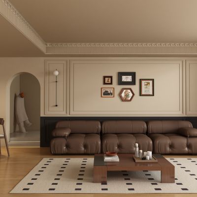 中古风法式客厅