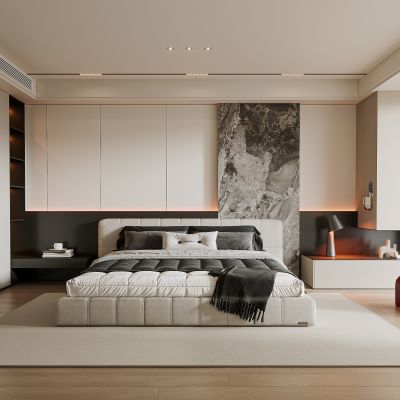现代卧室