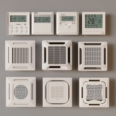 吸顶式中央空调 空调温度控制器 智能空调温控开关