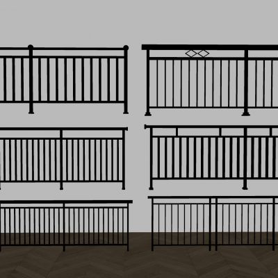 铁艺栏杆围栏护栏 铁艺楼梯护栏