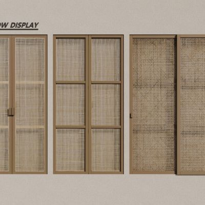 侘寂窗户 木制窗户 平开窗