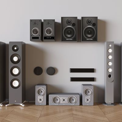 落地音响低音炮 挂墙音响影音设备 吸顶音响